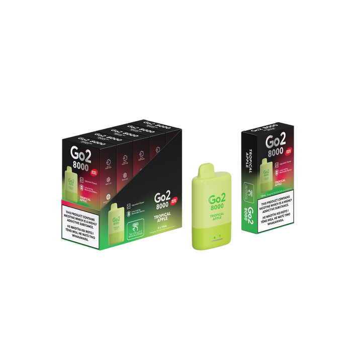 Go2 8000 Disposable Tropical Apple 35mg/mL