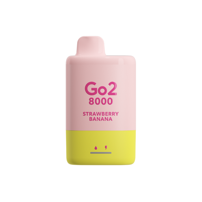 Go2 8000 Disposable Strawberry Banana 35mg/mL