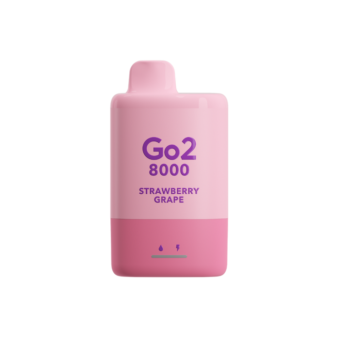 Go2 8000 Disposable Strawberry Grape 35mg/mL