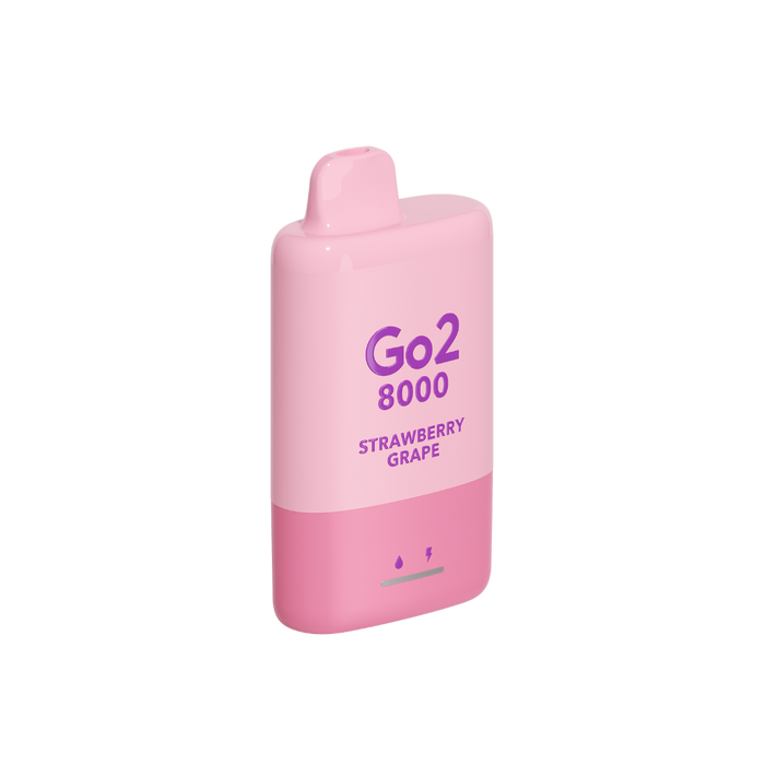 Go2 8000 Disposable Strawberry Grape 35mg/mL