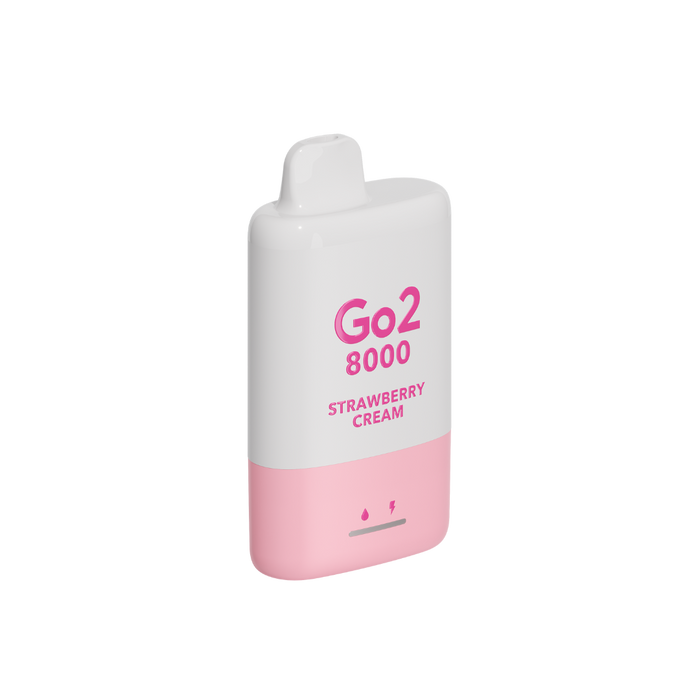 Go2 8000 Disposable Strawberry Cream 35mg/mL