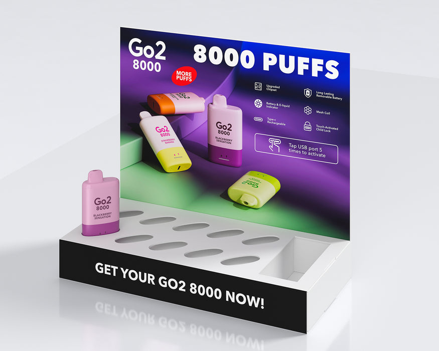 Go2 8000 Display Stand