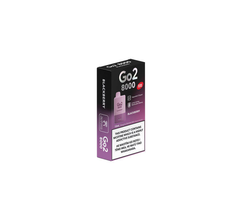 Go2 8000 Disposable Blackberry Sensation 35mg/mL